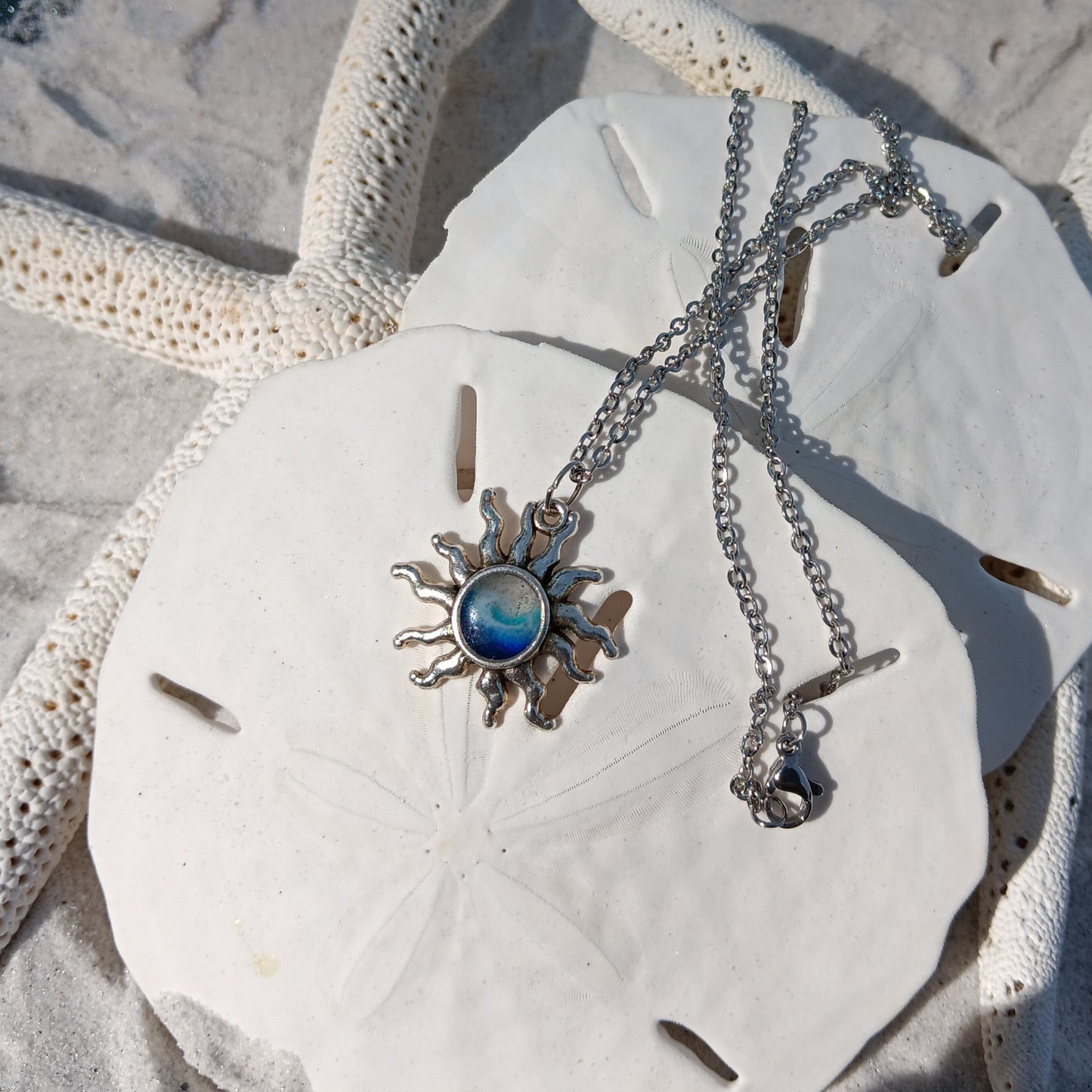Necklace - Sun charm