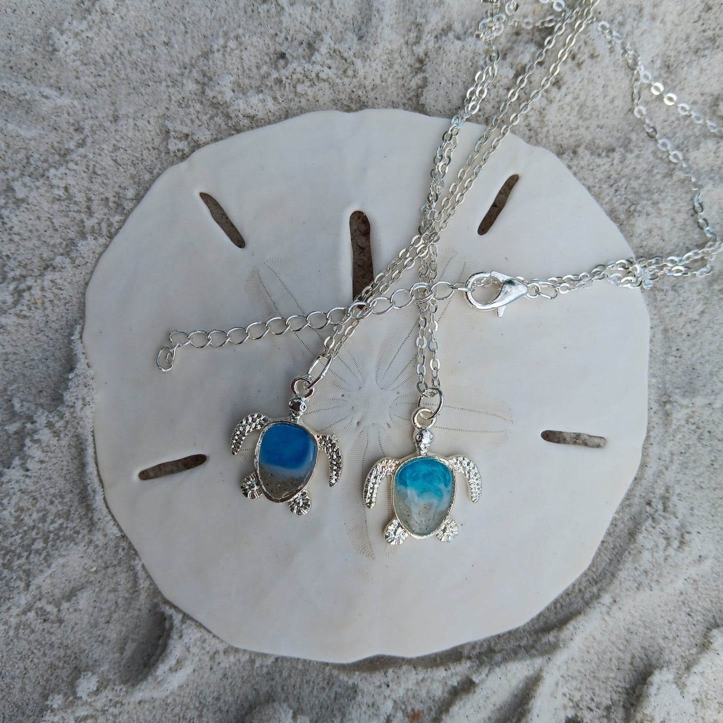 Turtle necklace adjustable 18" - 20"
