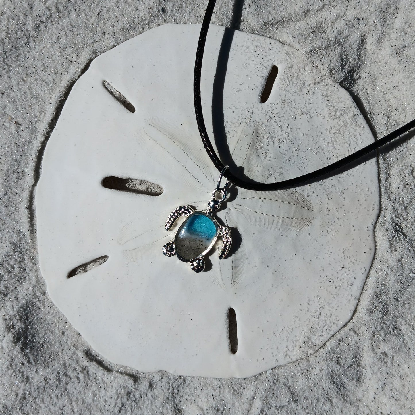 18 leather cord necklace with charm