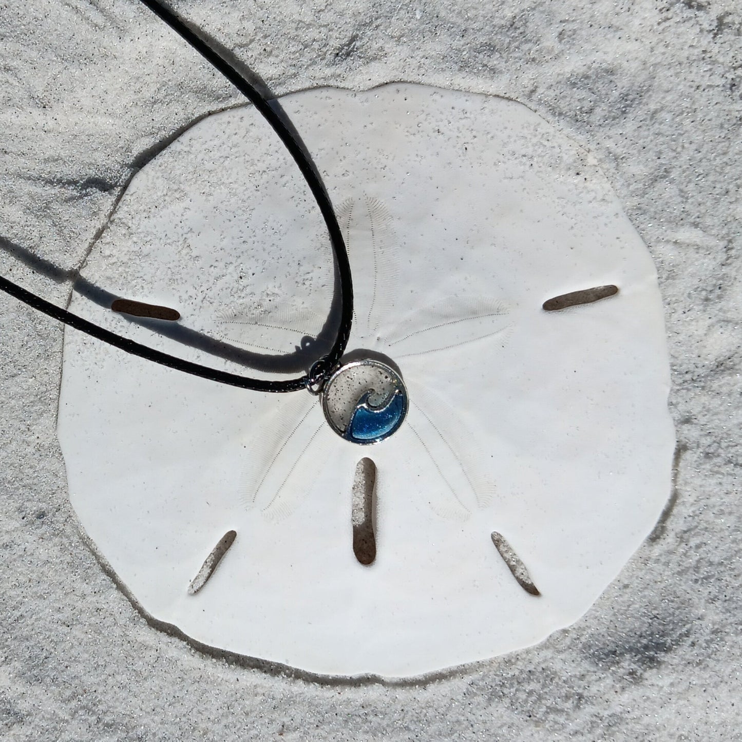 Necklace - Leather cord necklace w/ charm