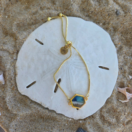 OBX Hexagon Bracelet