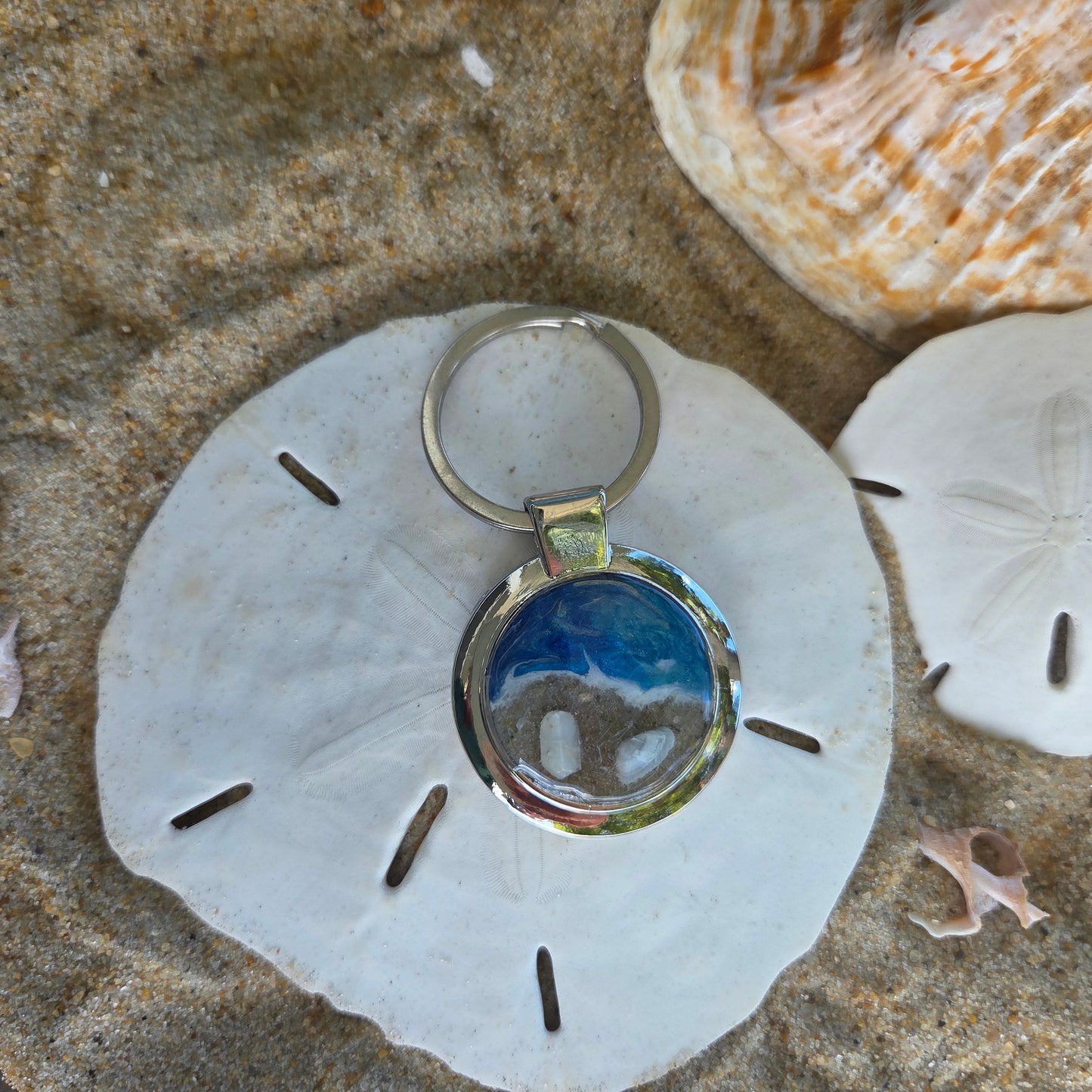 OBX - Round Keychain