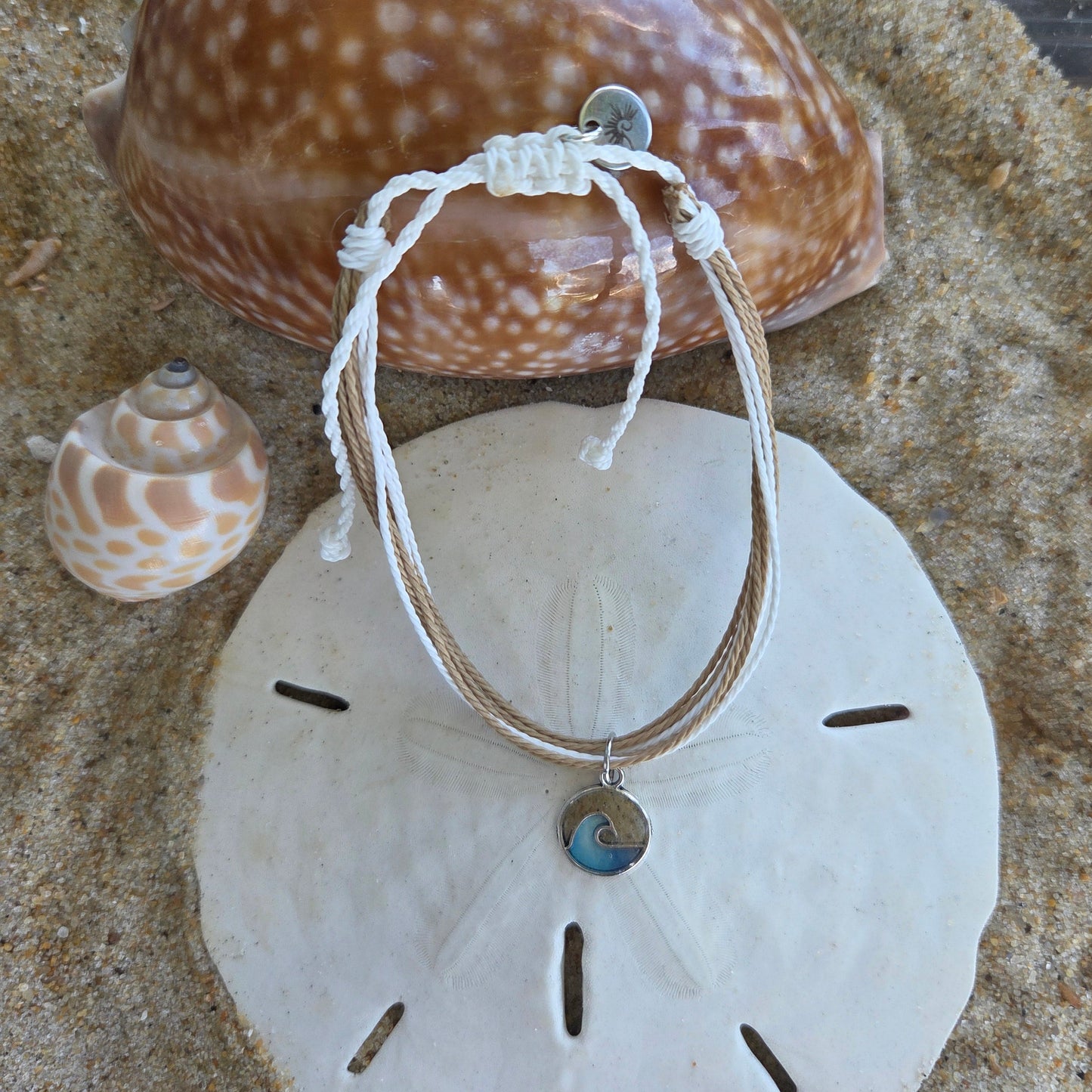 OBX Neutral (Sand) Corded Bracelet