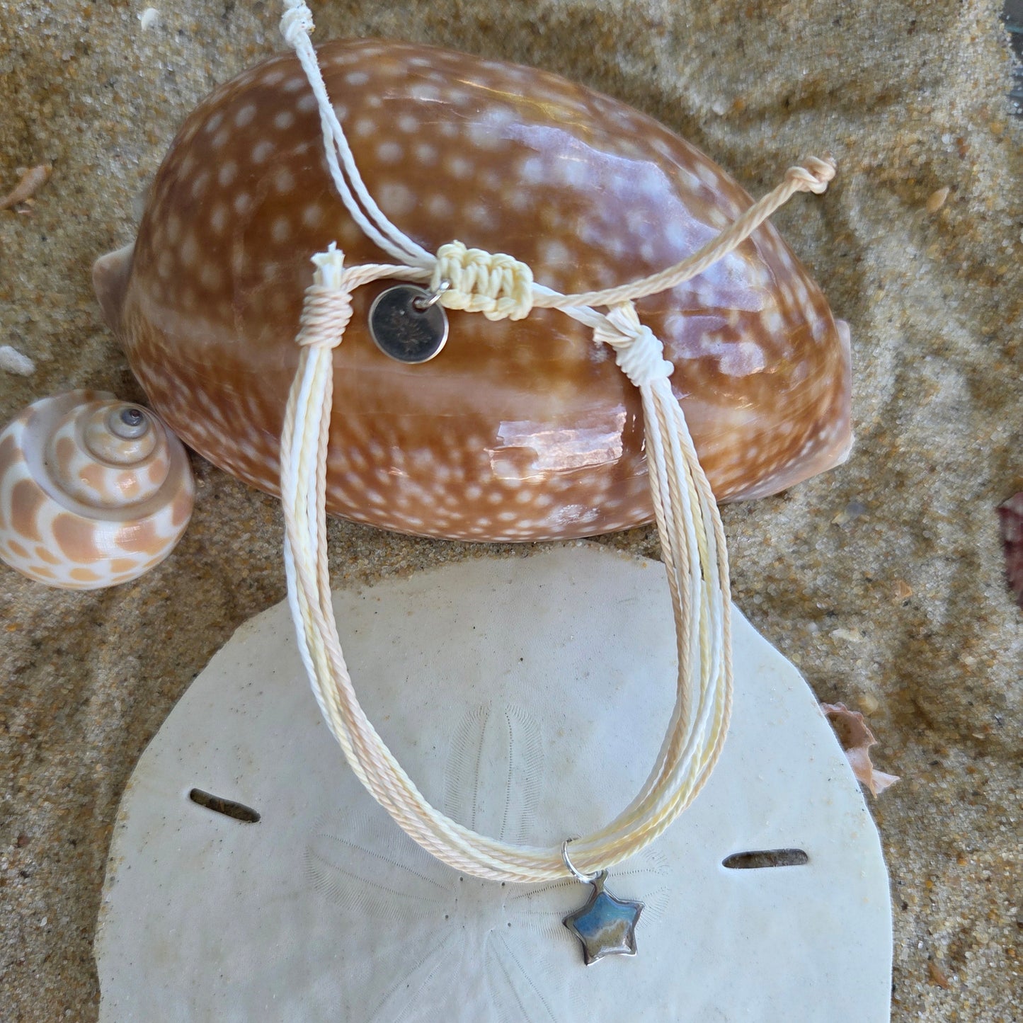 OBX Neutral (Sand) Corded Bracelet