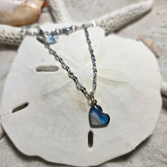 Heart Necklace - Lip Chain