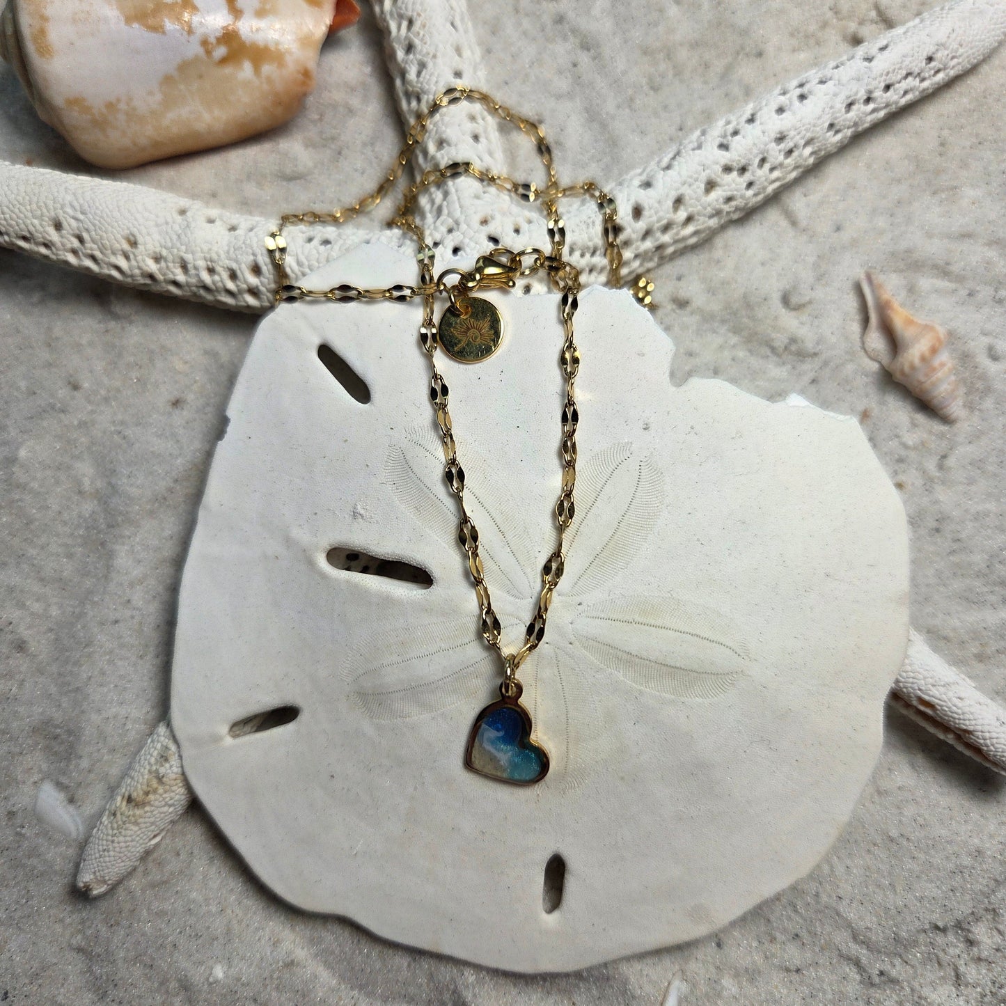 Heart Necklace - Lip Chain