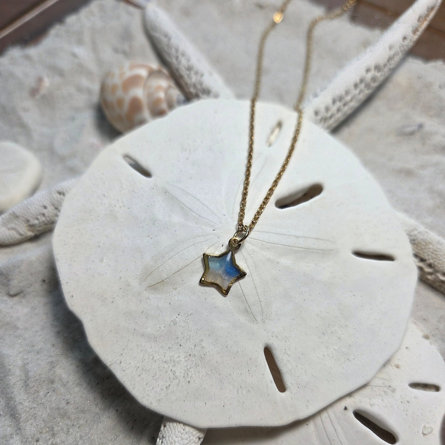 Star Necklace - Cable Chain