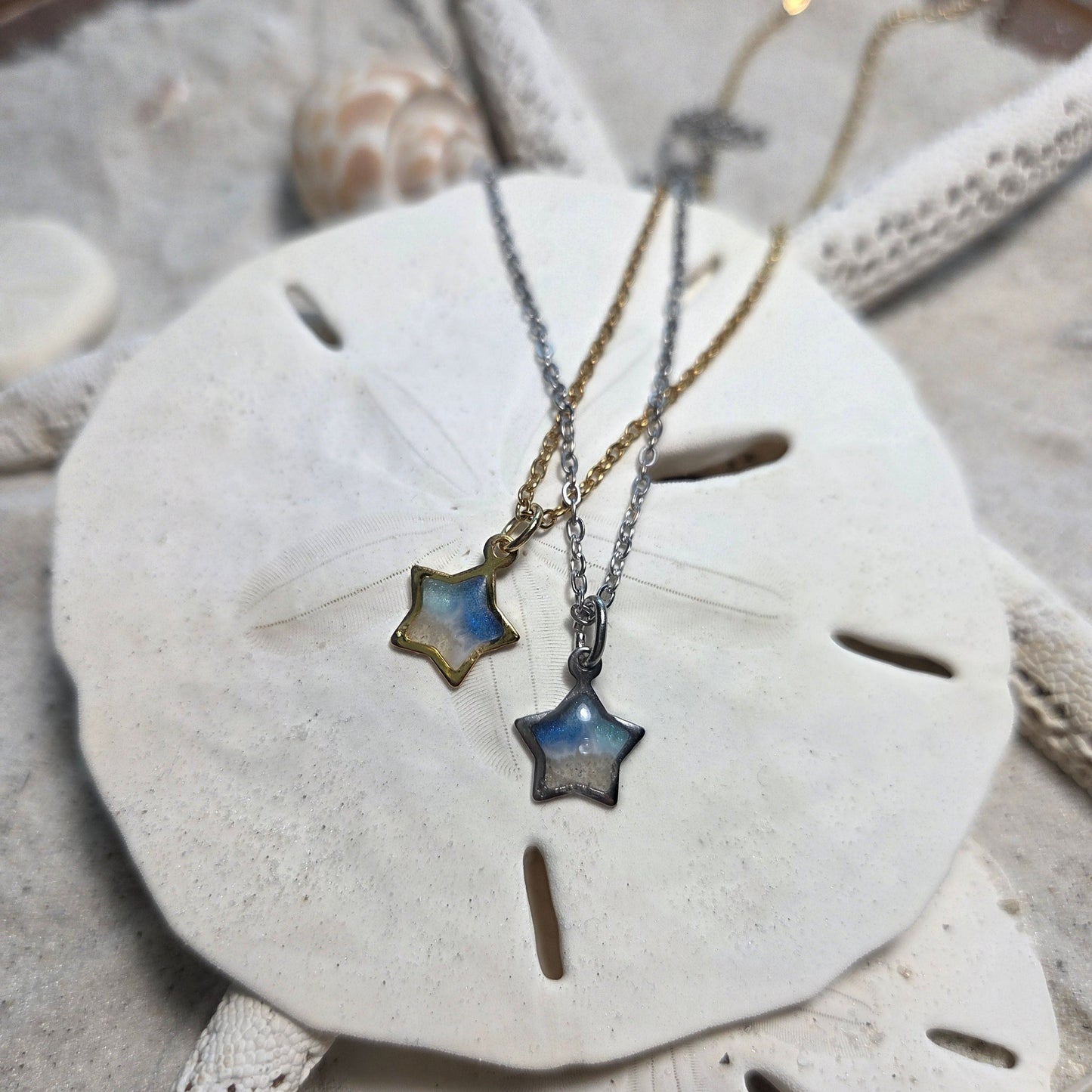 Star Necklace - Cable Chain