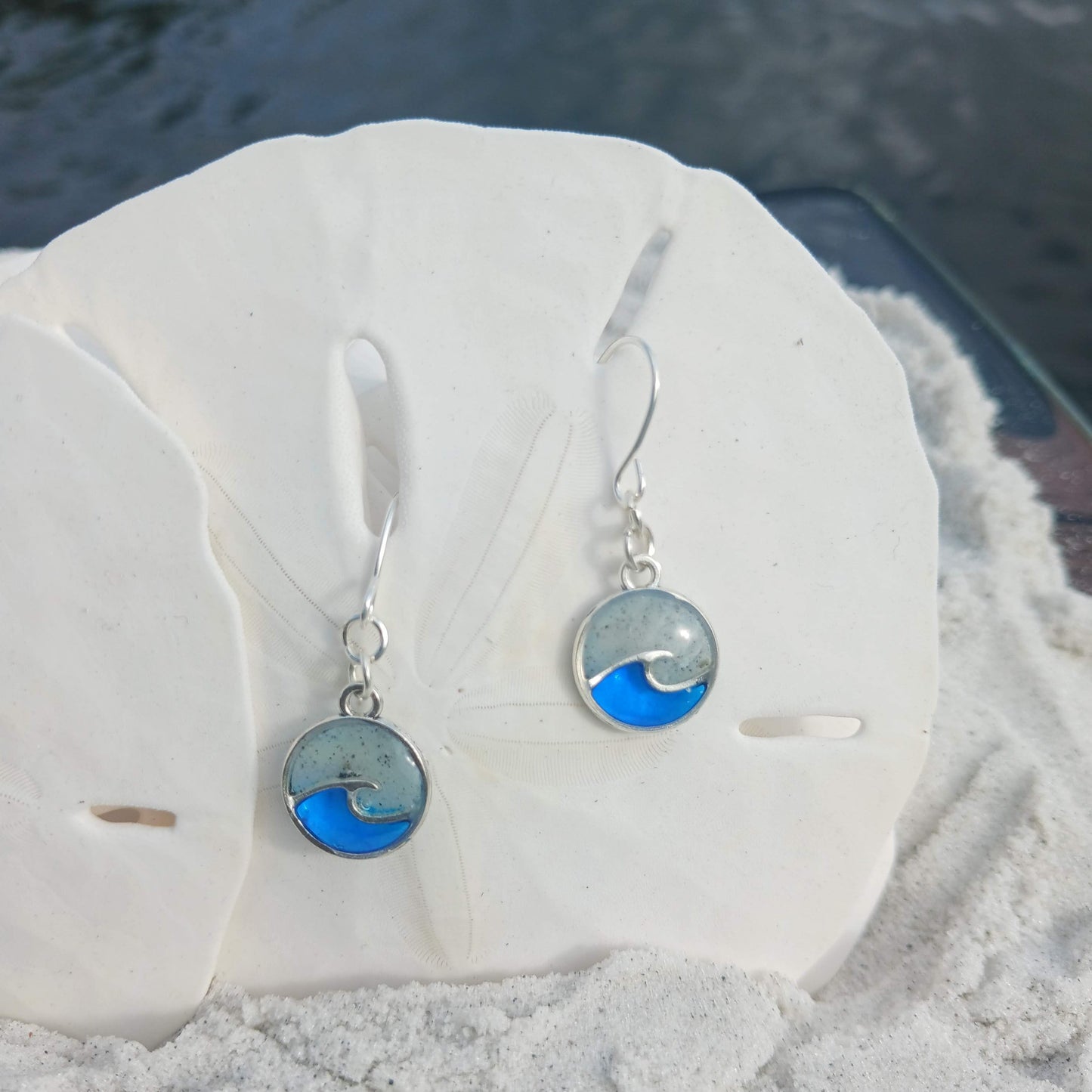 Earrings - Thin Wave