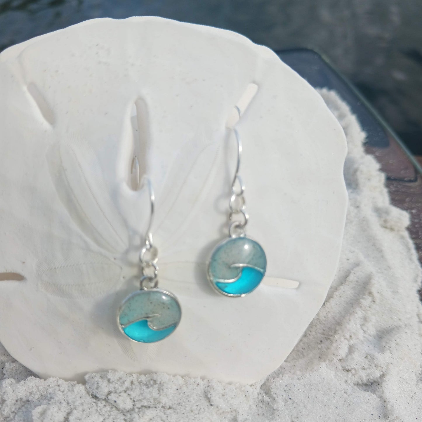 Earrings - Thin Wave
