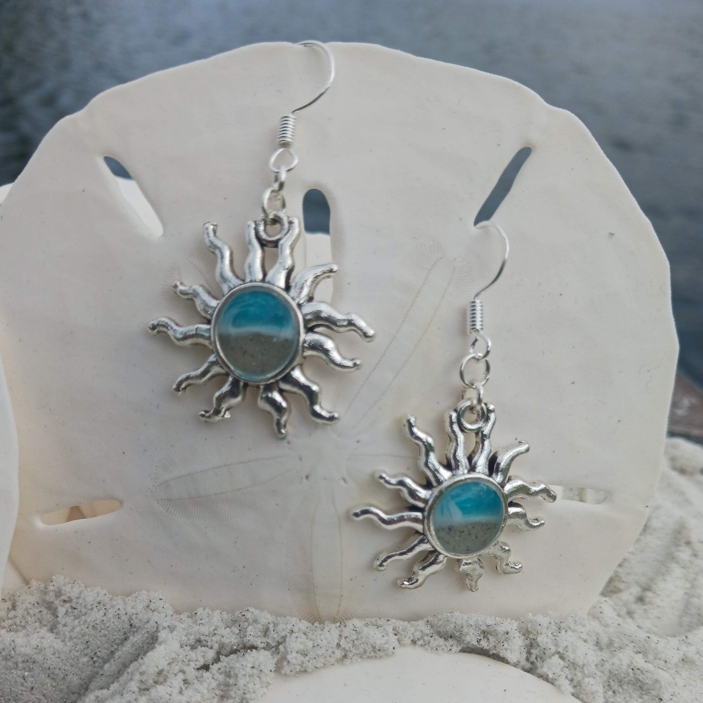 Earrings - Sun