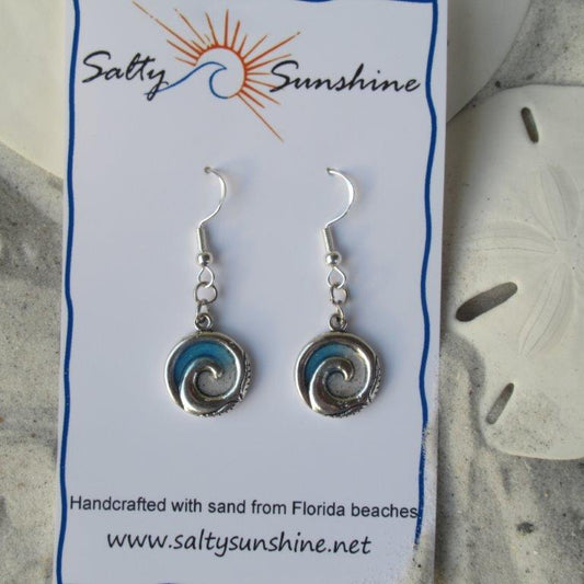 Thick Wave Huggie Hoop Earrings