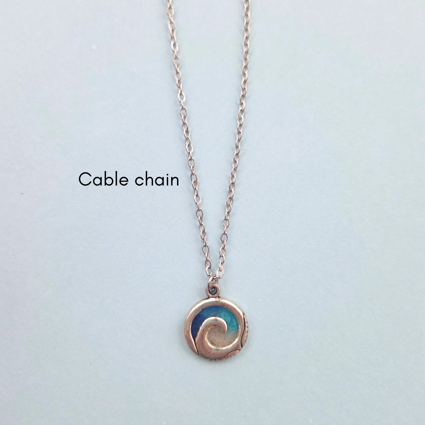 Thick Wave Necklace