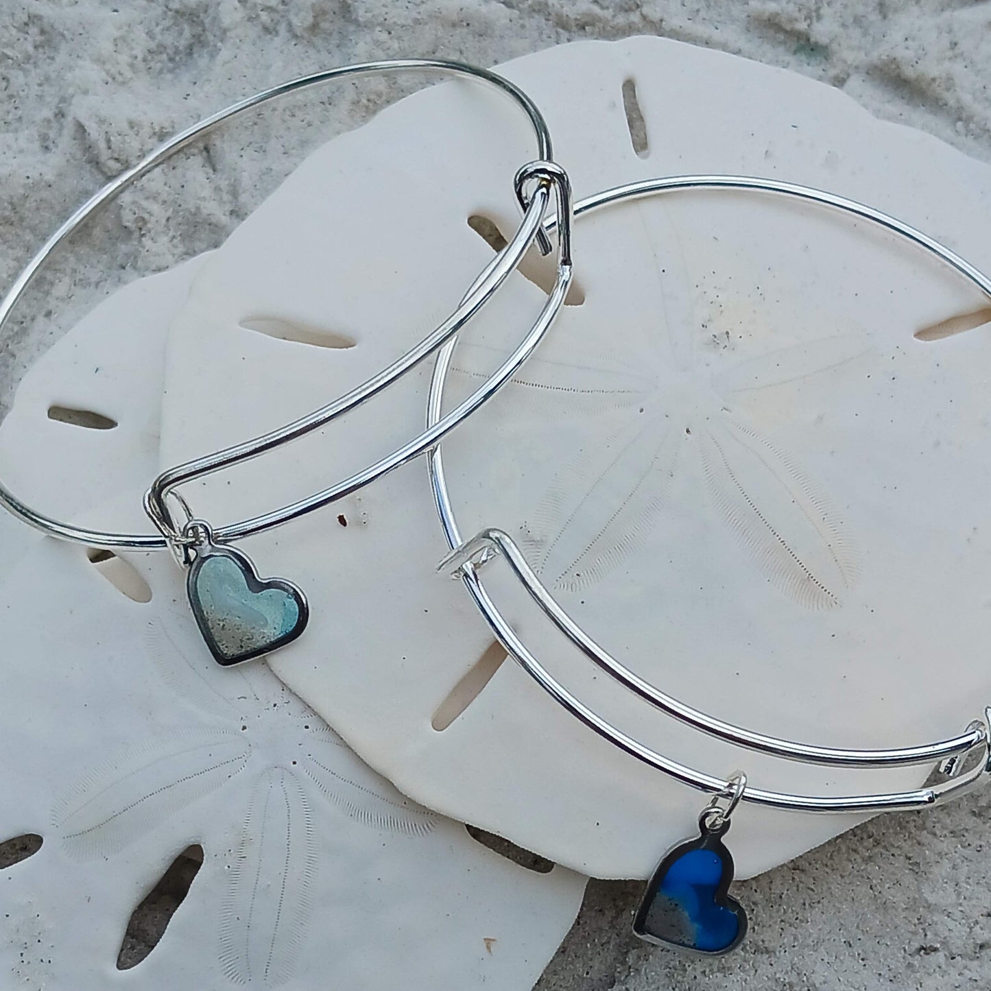 Bangle Bracelet with charm