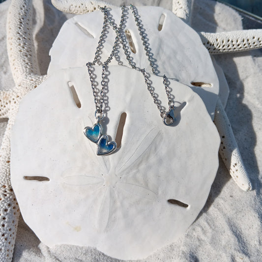 Double Heart Necklace