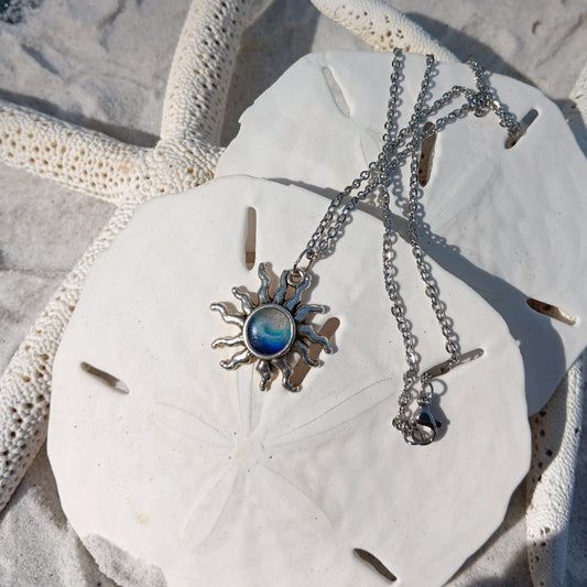 Necklace - Sun charm