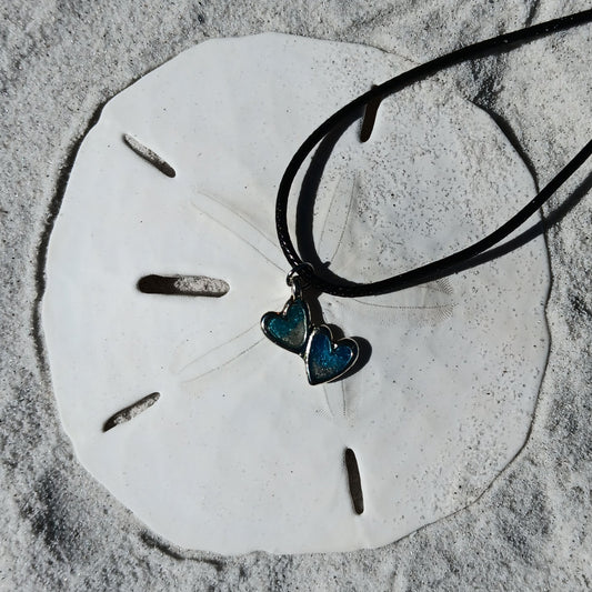 Necklace - Leather cord necklace w/ charm