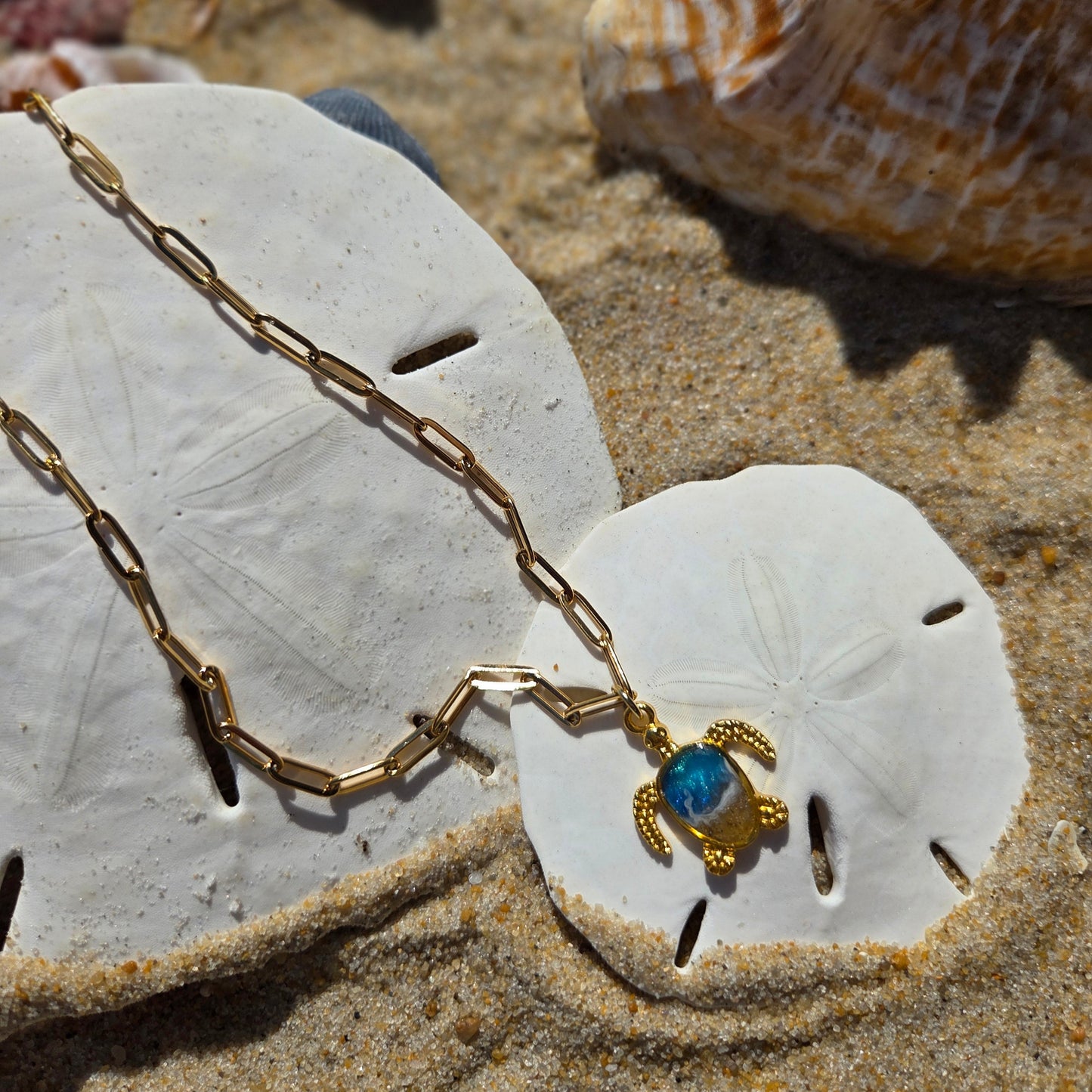 OBX Turtles - Necklace & Earrings
