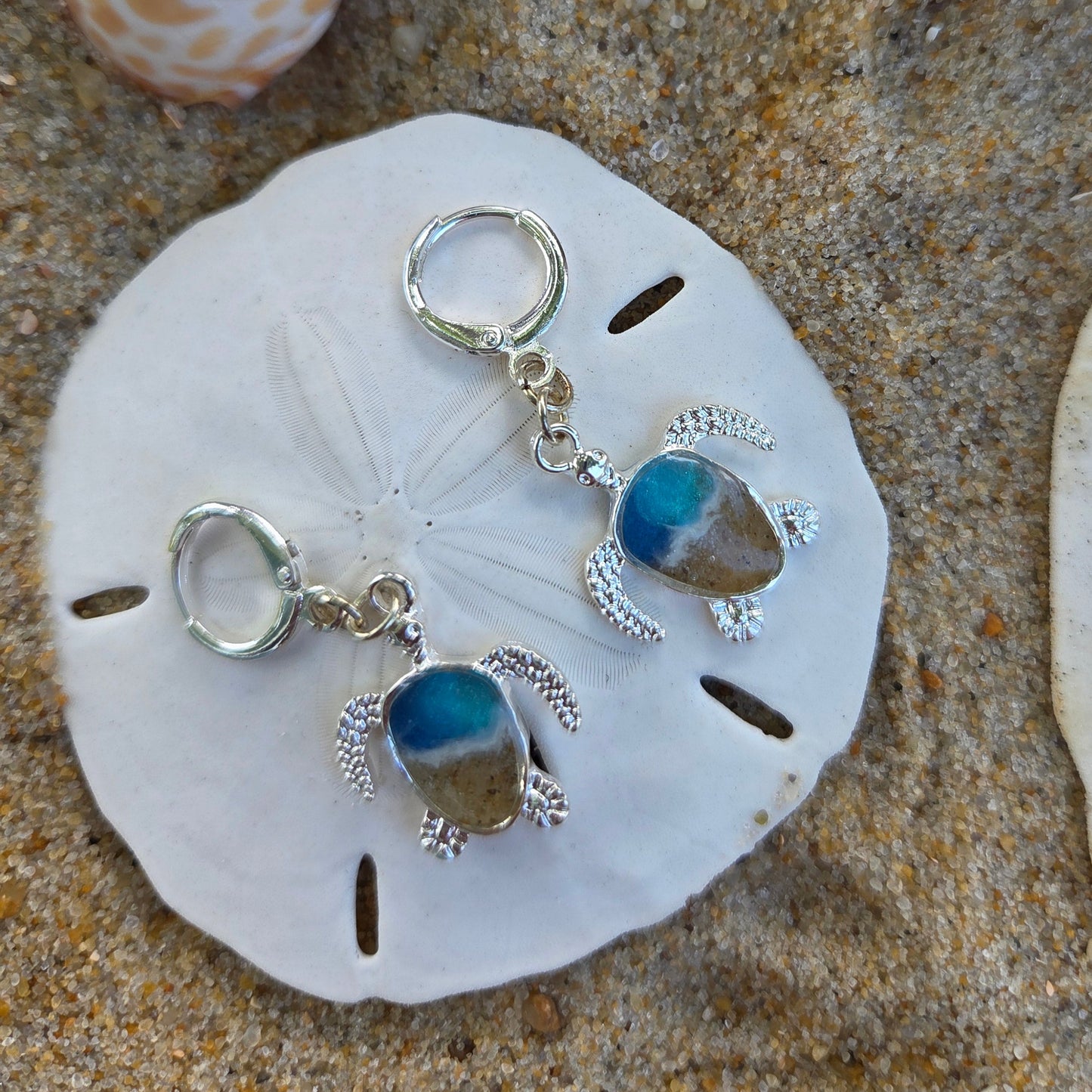 OBX Turtles - Necklace & Earrings