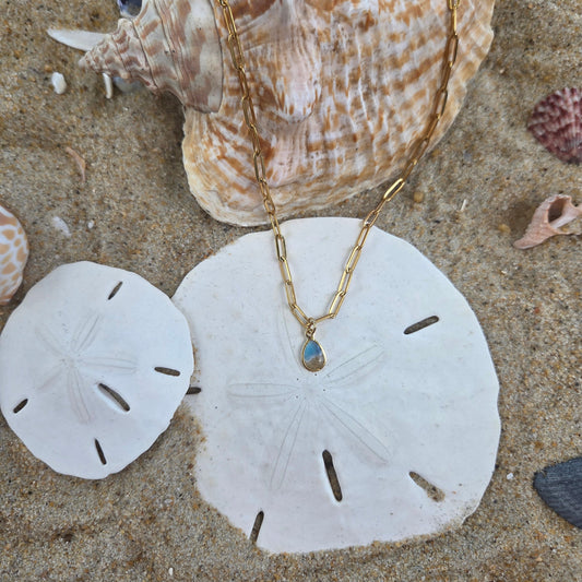 OBX  Raindrop Necklace / Earrings