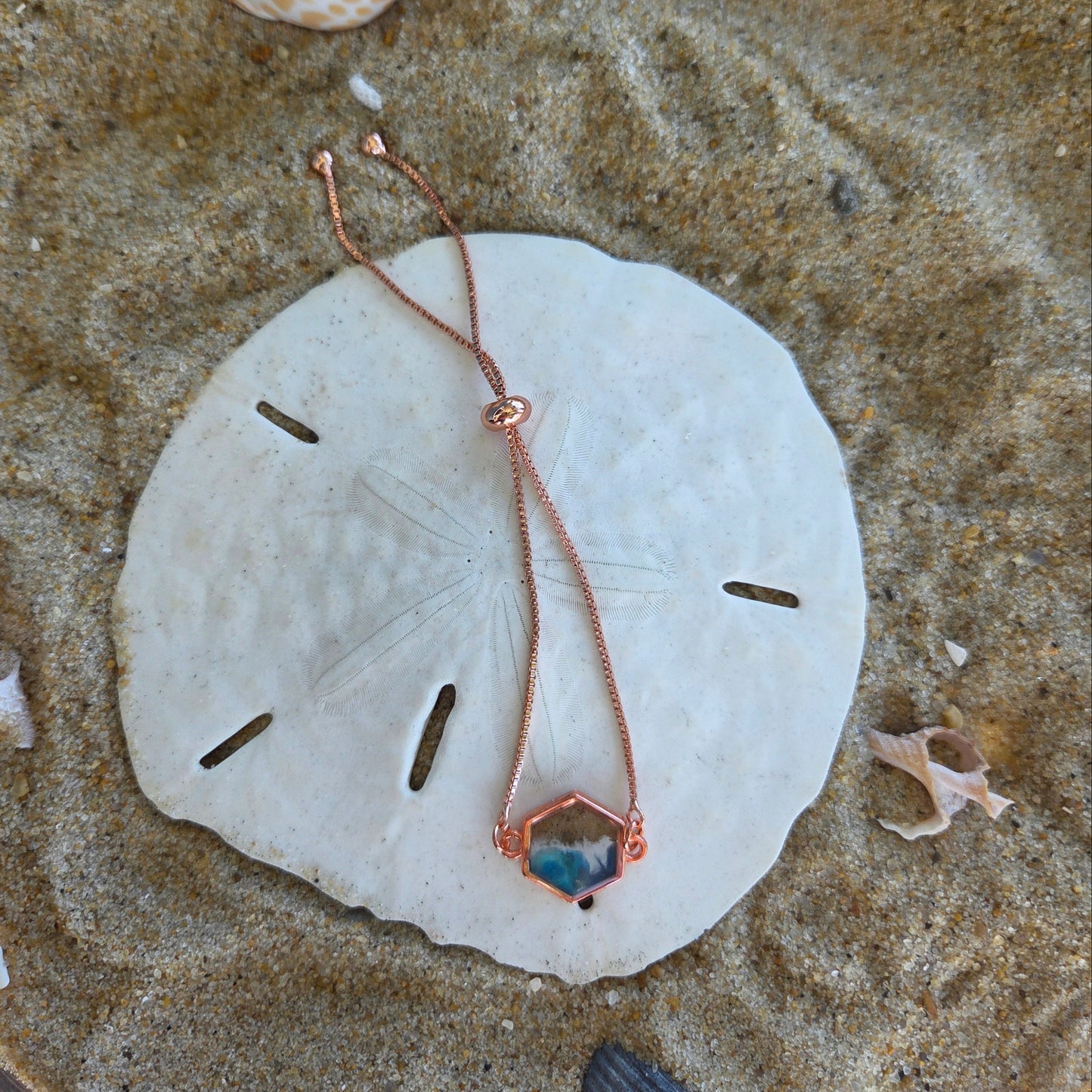 OBX Hexagon Bracelet