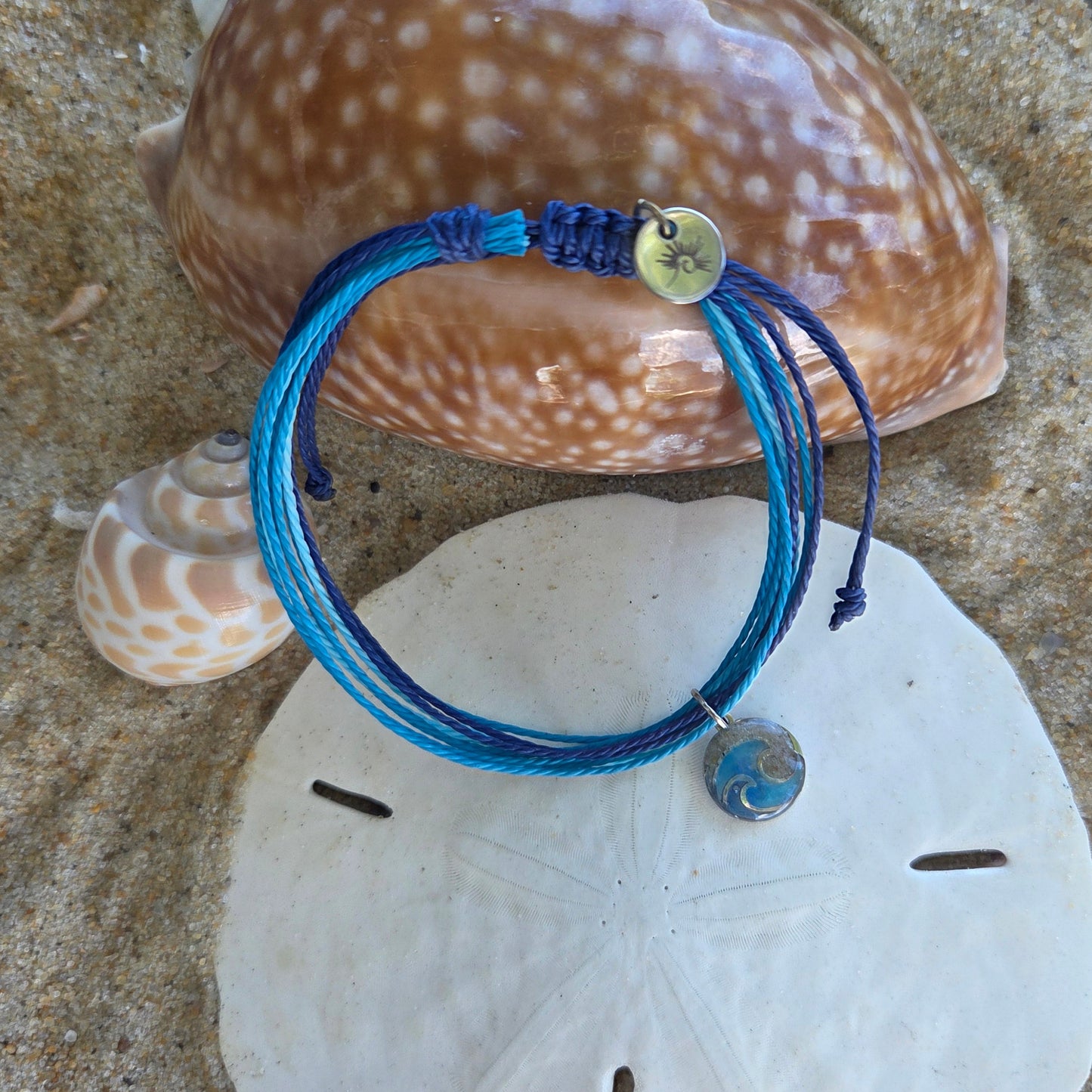 OBX Blues Corded Bracelet