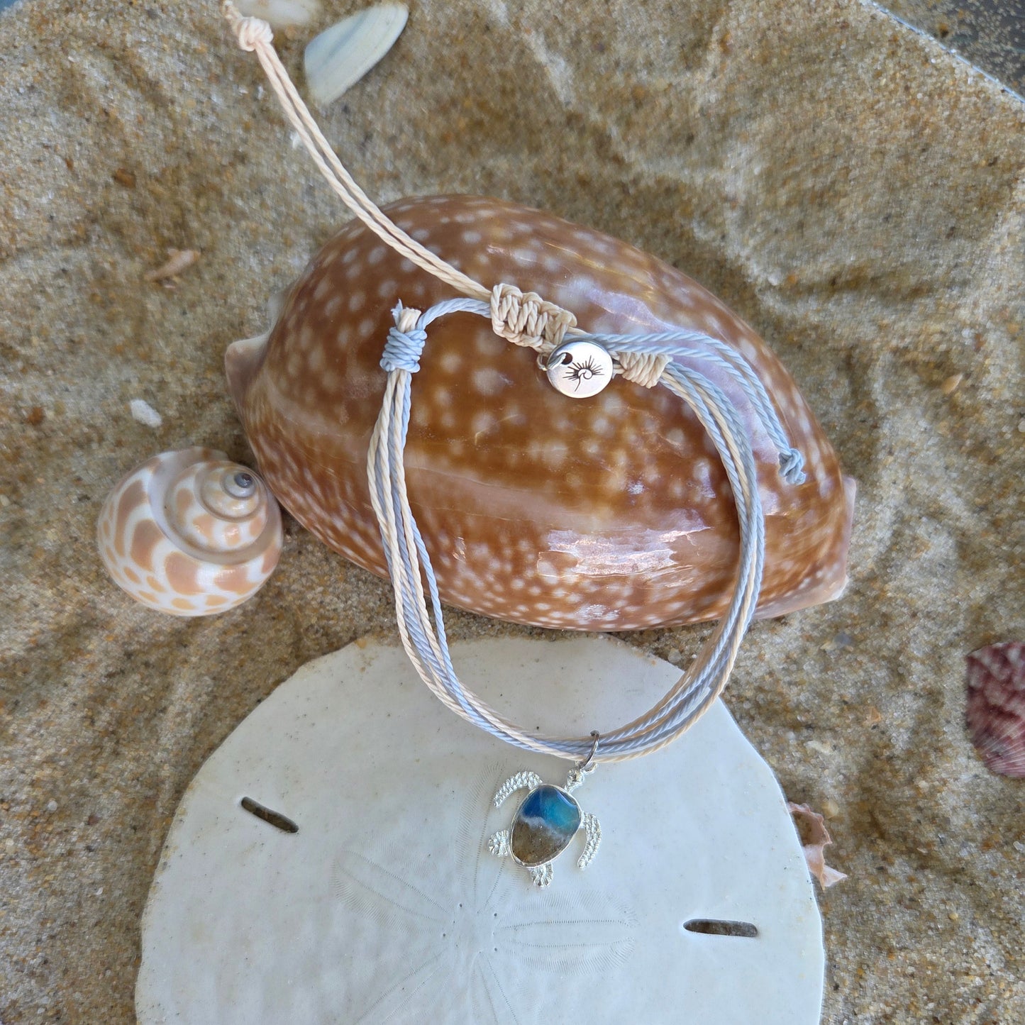 OBX Neutral (Sand) Corded Bracelet