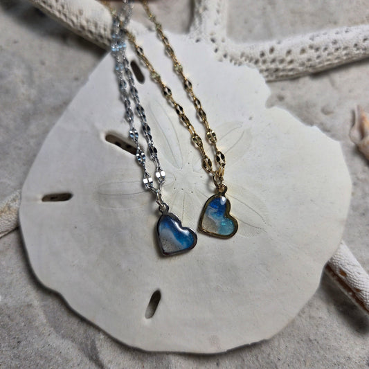 Heart Necklace - Lip Chain