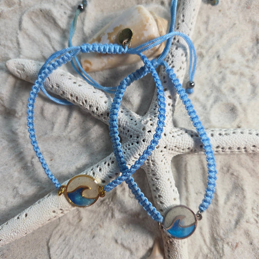 Classic Wave - Braided Corded Bracelet
