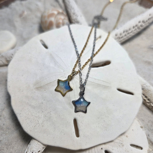 Star Necklace - Cable Chain
