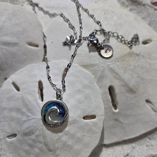 Thick Wave Necklace - Lip Chain