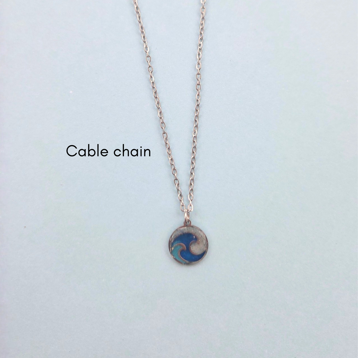 Double Wave Necklace