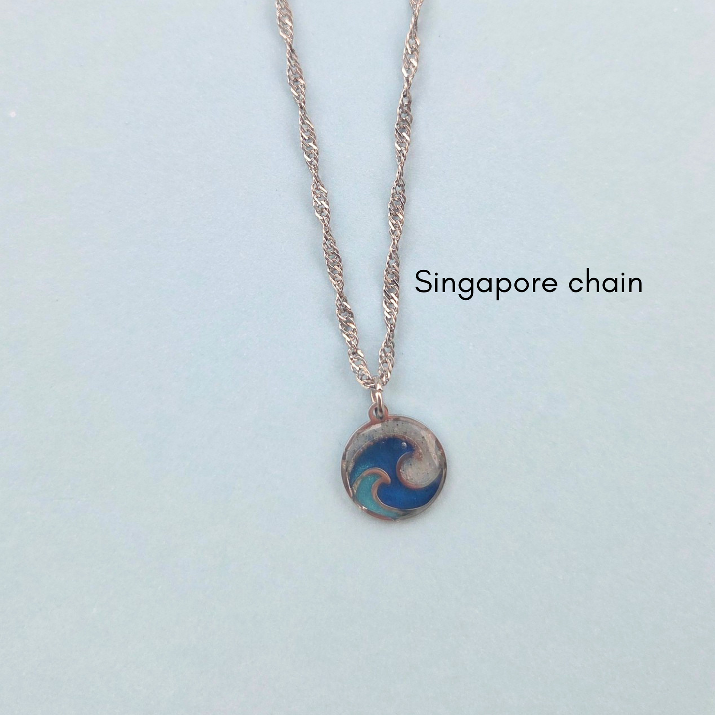 Double Wave Necklace