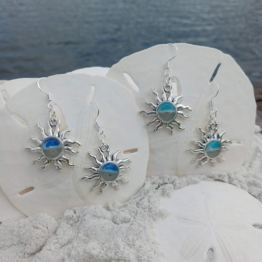 Sun earrings