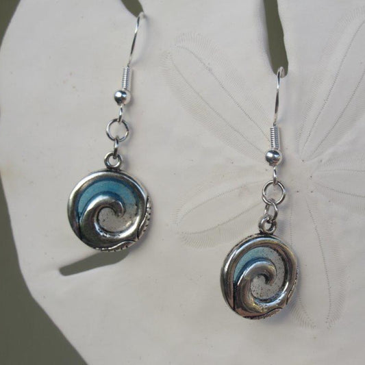 Earrings - Thick Wave